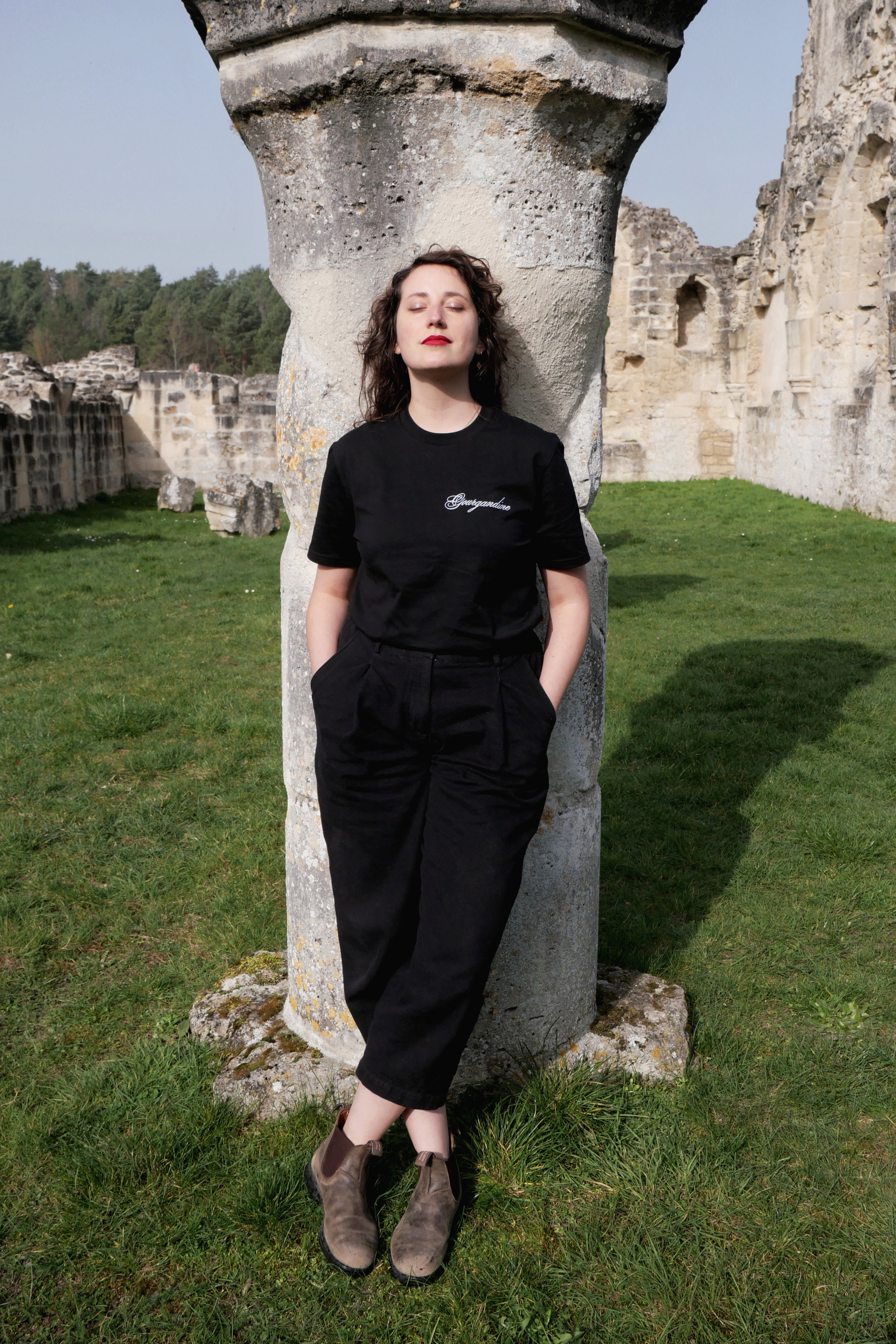 “Gourgandine” – T-shirt brodé unisexe Vieilles Verveines