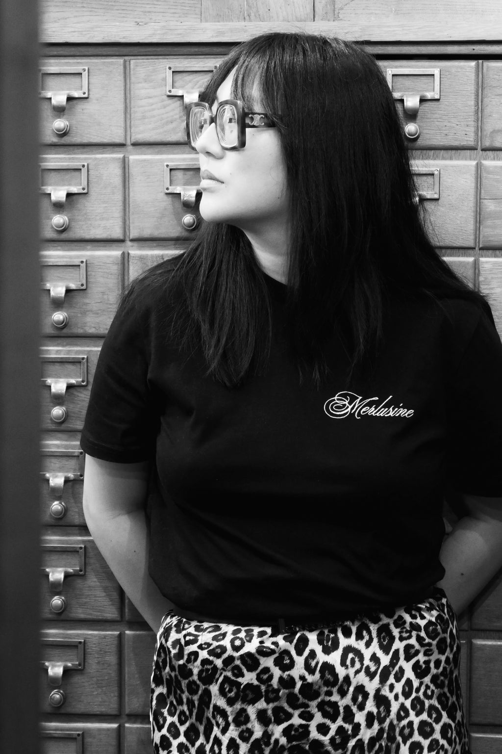“Merlusine” – T-shirt brodé unisexe Vieilles Verveines