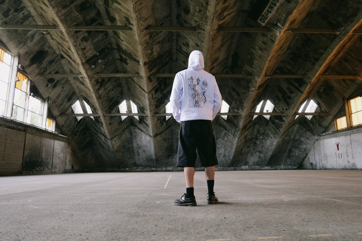 "Frelampier" - Sweatshirt brodé et sérigraphié unisexe Vieilles Verveines