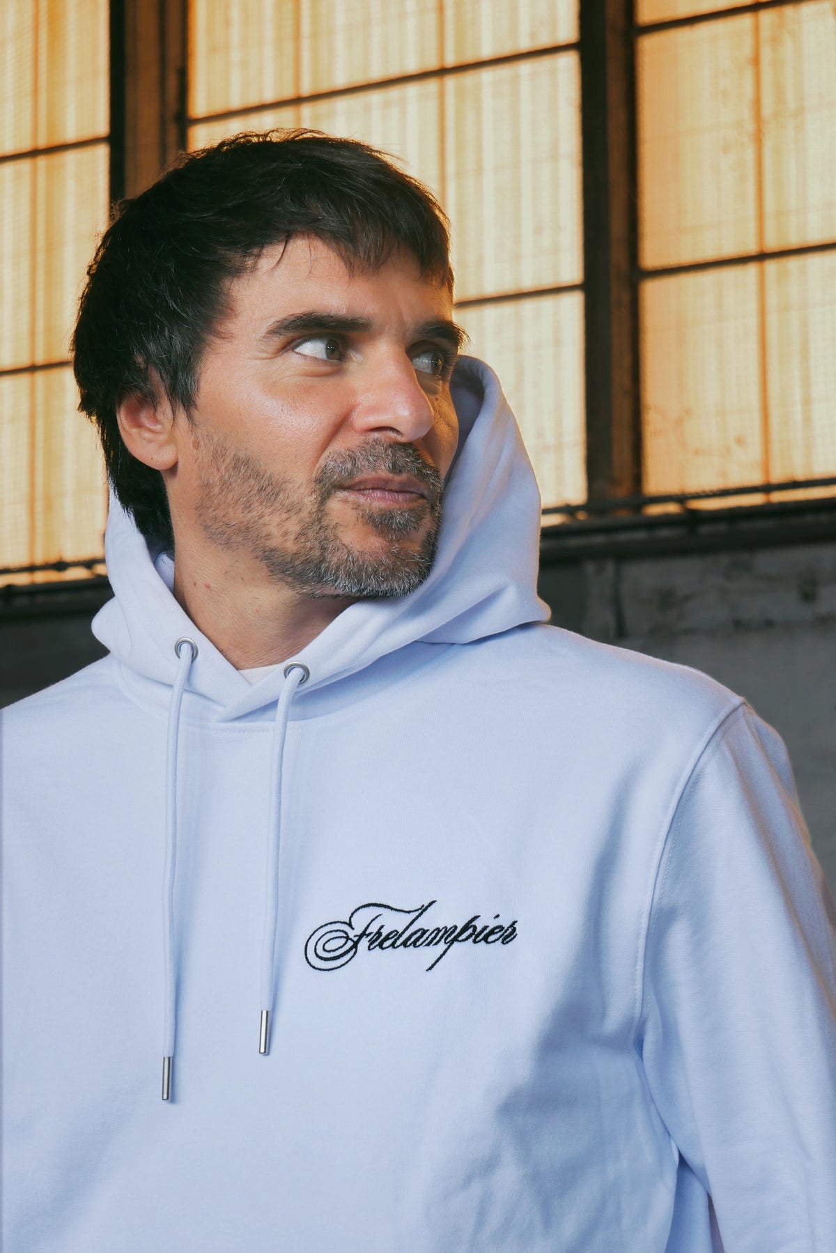 "Frelampier" - Sweatshirt brodé et sérigraphié unisexe Vieilles Verveines