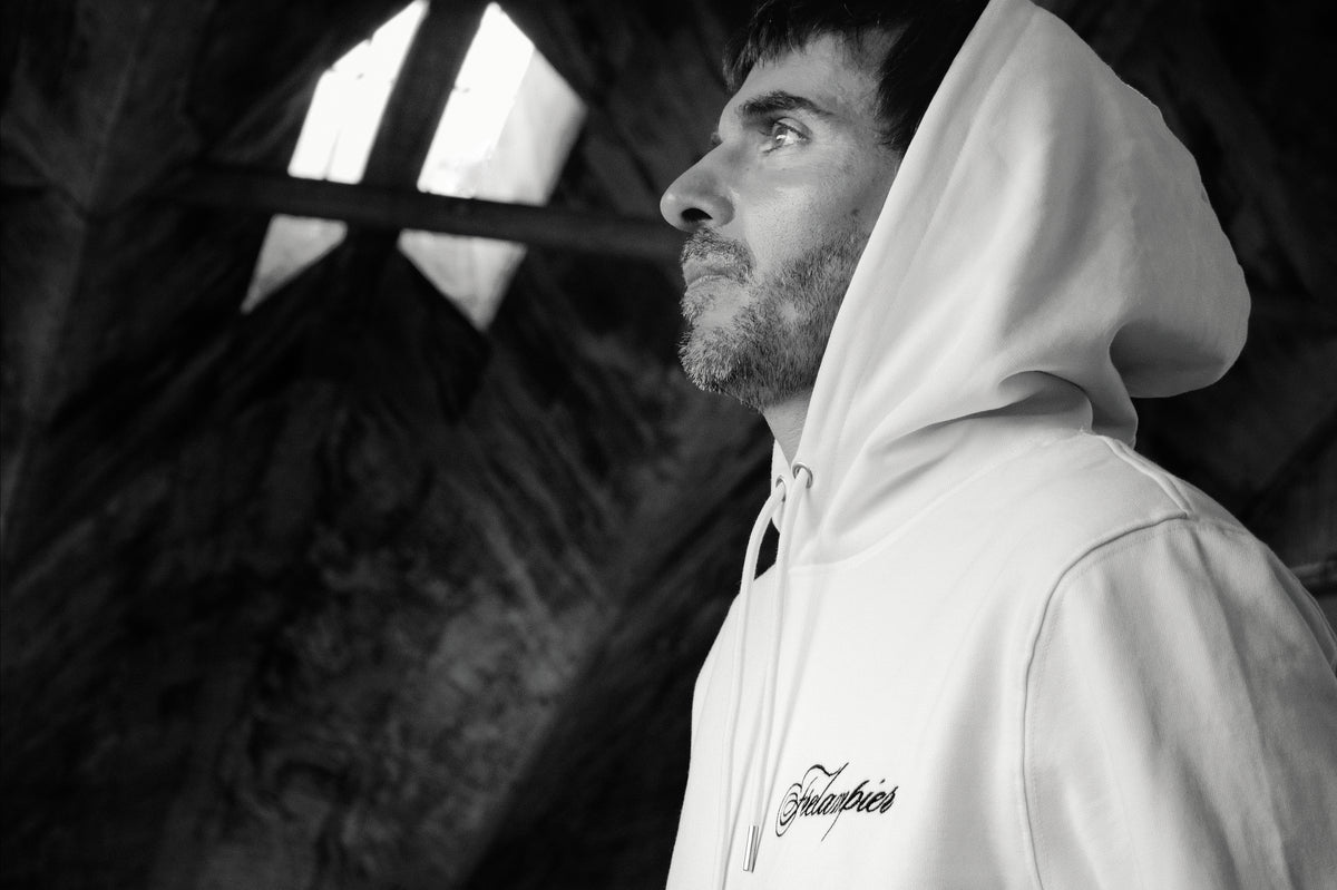"Frelampier" - Sweatshirt brodé et sérigraphié unisexe Vieilles Verveines