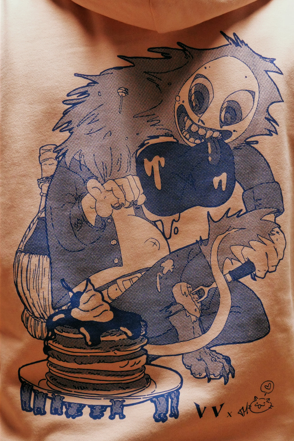 "Goulu" - Sweatshirt brodé et sérigraphié unisexe Vieilles Verveines