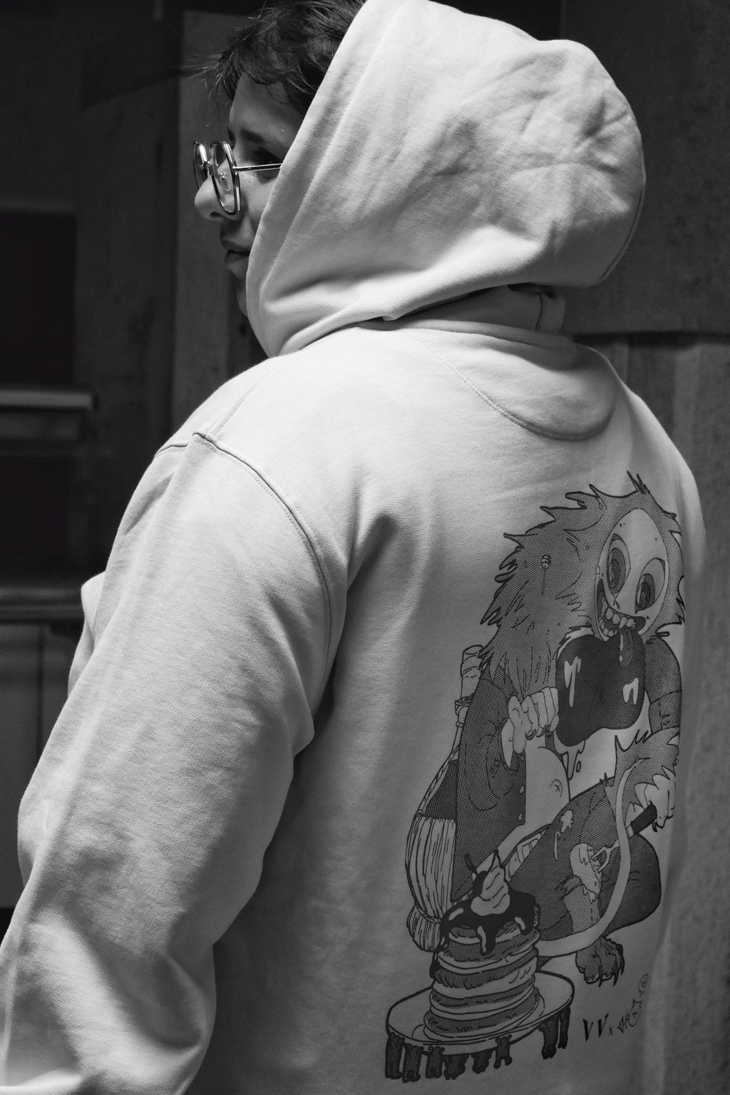 "Goulu" - Sweatshirt brodé et sérigraphié unisexe Vieilles Verveines