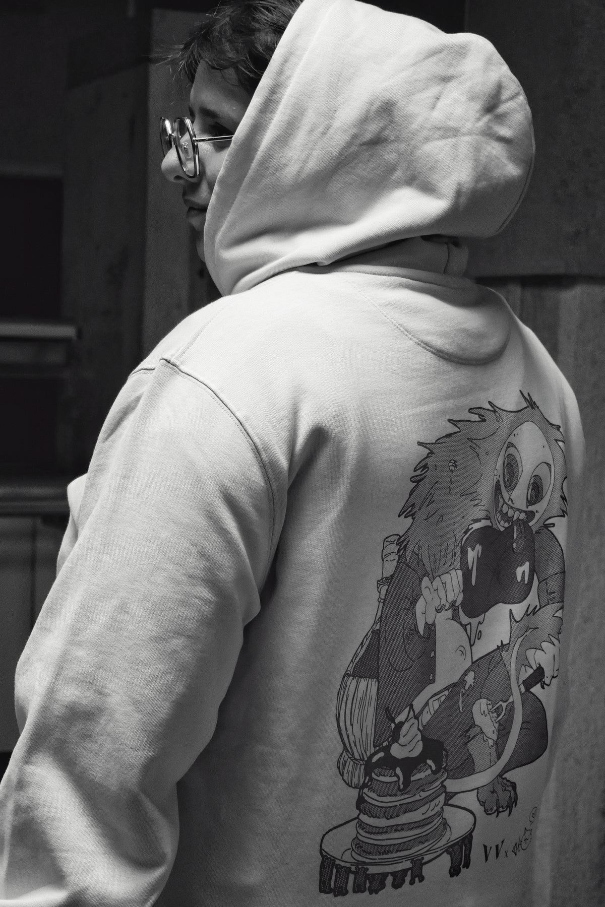 "Goulu" - Sweatshirt brodé et sérigraphié unisexe Vieilles Verveines