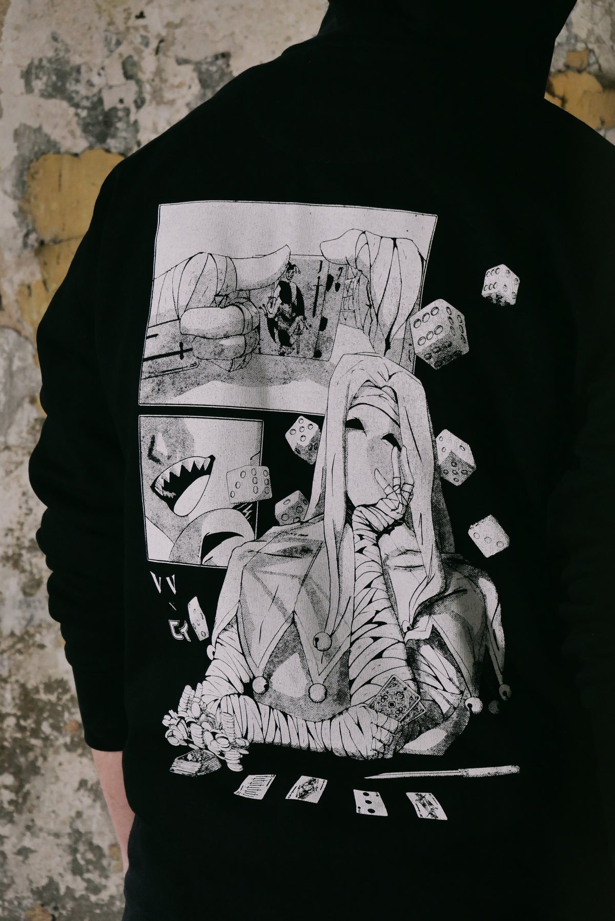 "Larron" - Sweatshirt brodé et sérigraphié unisexe Vieilles Verveines