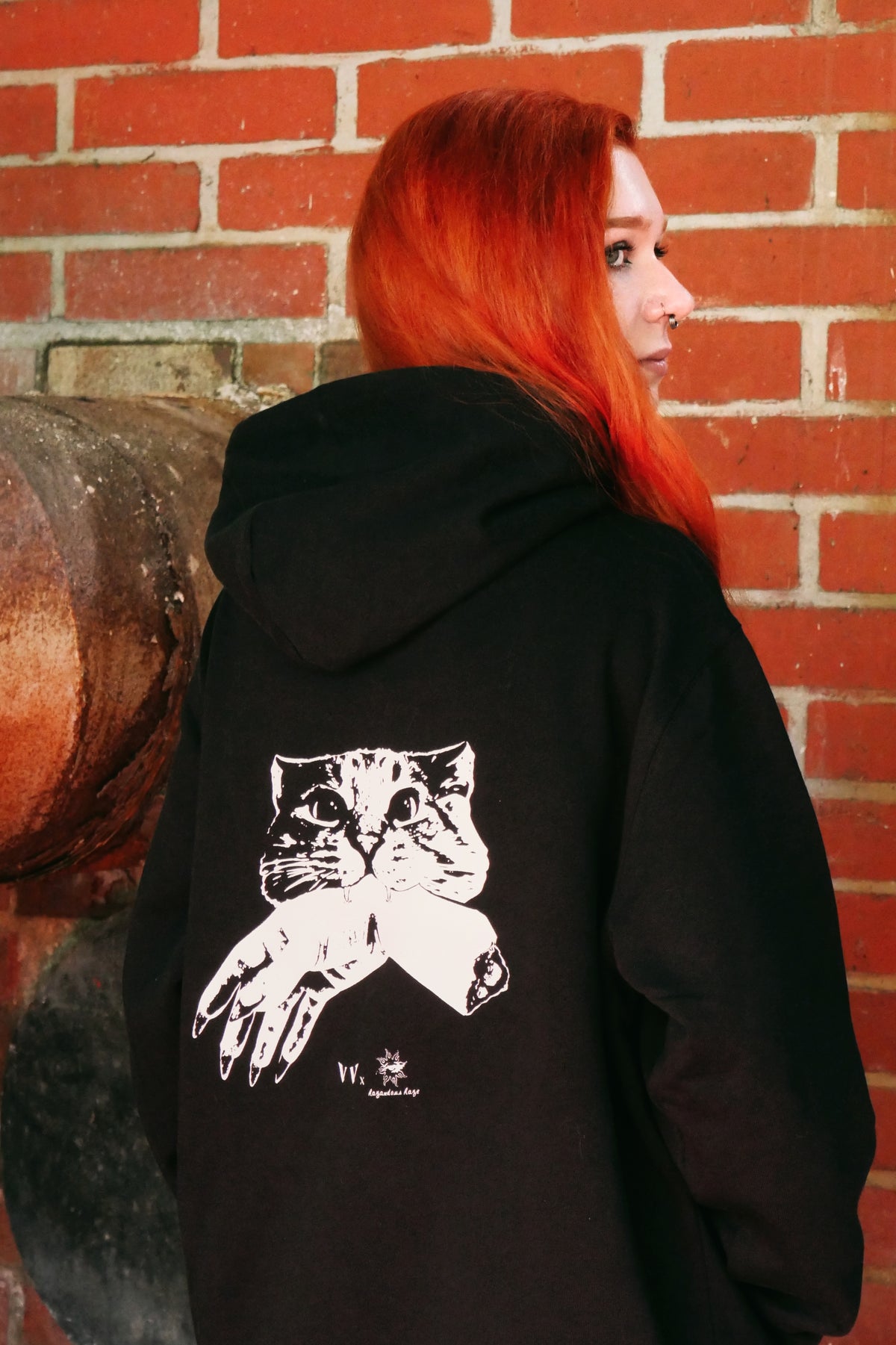 "Félon" - Sweatshirt brodé et sérigraphié unisexe Vieilles Verveines