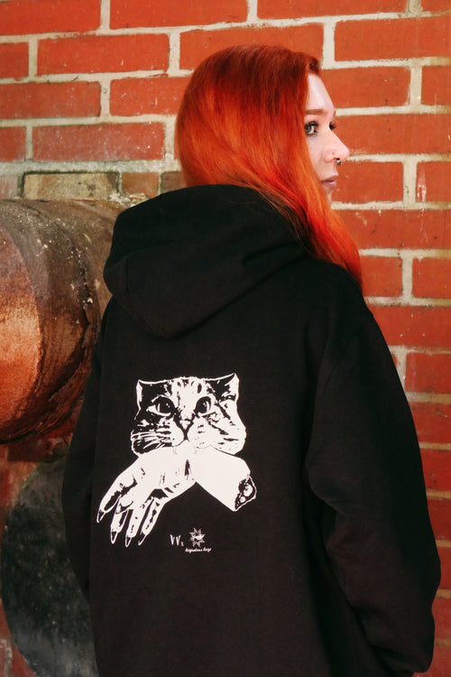 "Félon" - Sweatshirt brodé et sérigraphié unisexe Vieilles Verveines