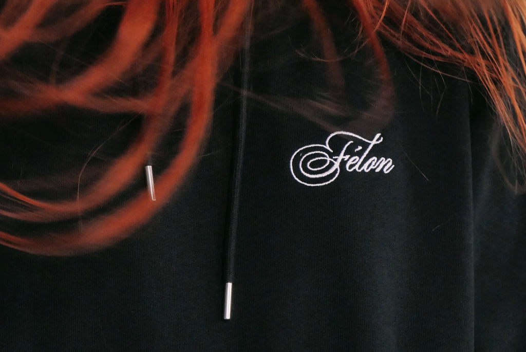 "Félon" - Sweatshirt brodé et sérigraphié unisexe Vieilles Verveines