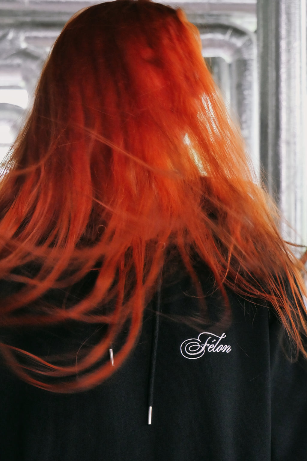 "Félon" - Sweatshirt brodé et sérigraphié unisexe Vieilles Verveines
