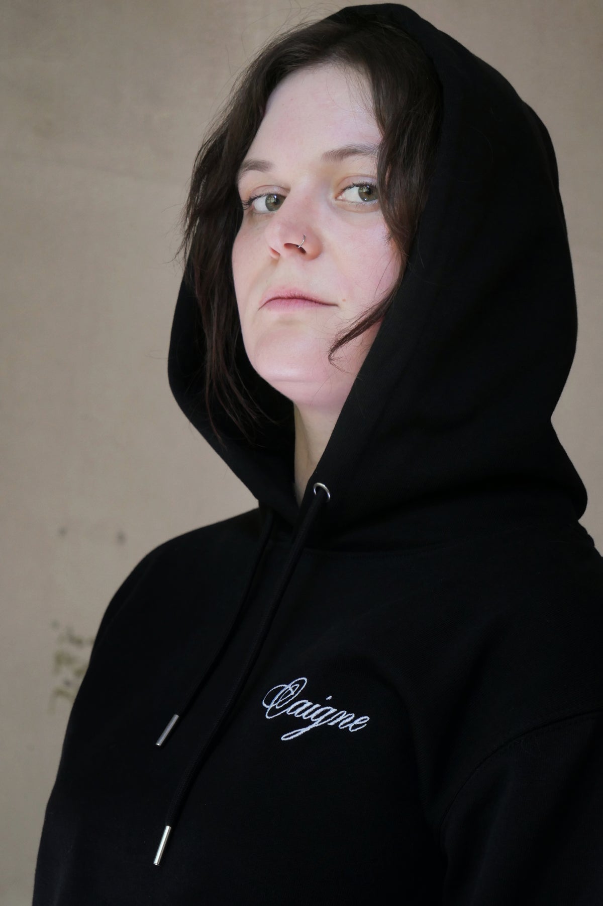 "Caigne" - Sweatshirt brodé et sérigraphié unisexe Vieilles Verveines