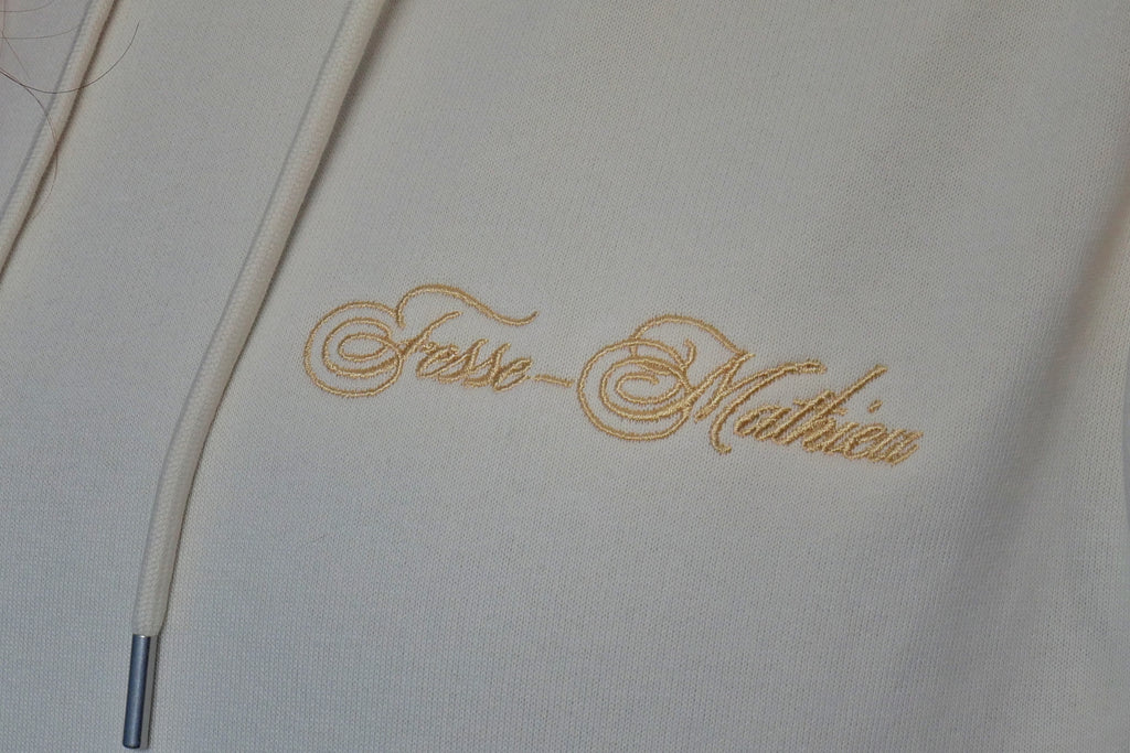 "Fesse-mathieu" - Sweatshirt brodé et sérigraphié unisexe Vieilles Verveines