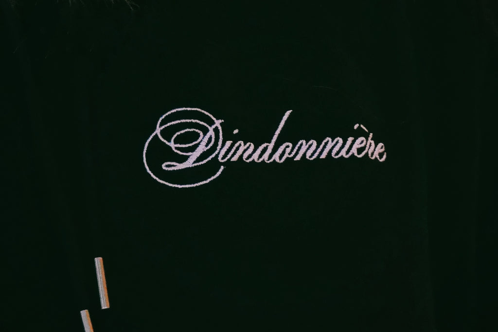 "Dindonnière" - Sweatshirt brodé et sérigraphié unisexe Vieilles Verveines
